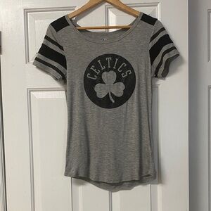 Gray Celtics Women's Top Size small like new